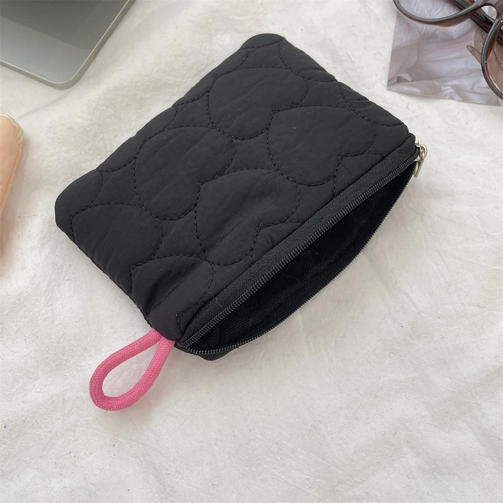 Cute Candy Color Coin Purses Small Canvas Coin Wallet Lady Girls Earphone Coin Key Money Storage Bag Zipper Pouch 250614
