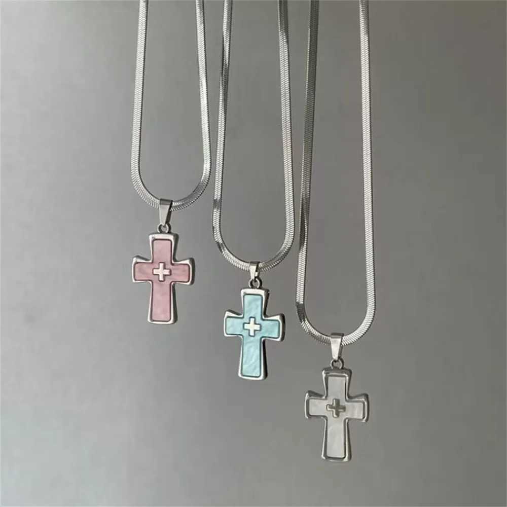 New Arrival Y2K Cross Necklace With Ins Style Dark Gothic Punk Style Niche Design Unique And Spicy Style V250616