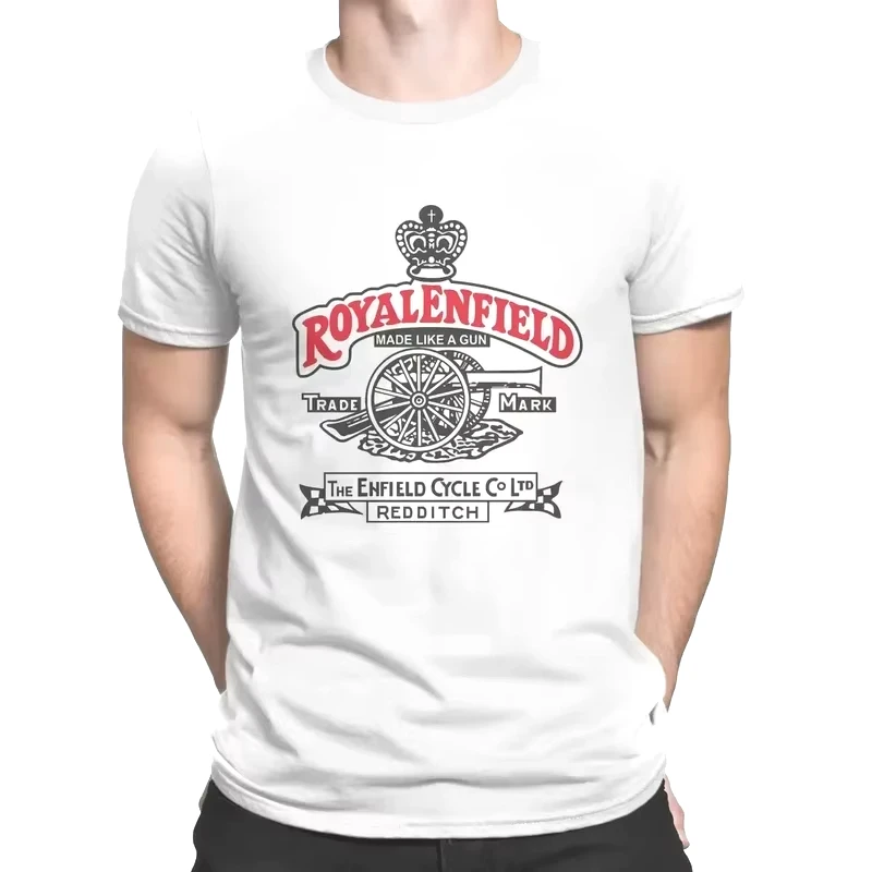 T Shirt Men Biker Made Like Print Casual Cotton Clothes Short Sleeve Tees Retro Nostalgic Tops