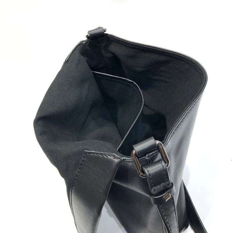 Women's Bag Genuine Leather Flap Pocket Square Crossbody Bags Ladies Single Soft Cowhide Shoulder Messenger Purses Handbags