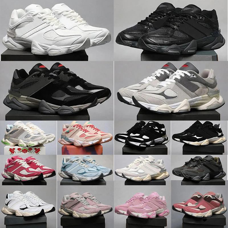 Designer 9060 shoe running shoes for daity outfit suede leather men women Triple Black White Beige Blue Pink Grey mens trainers outdoors sneakers size 36-46