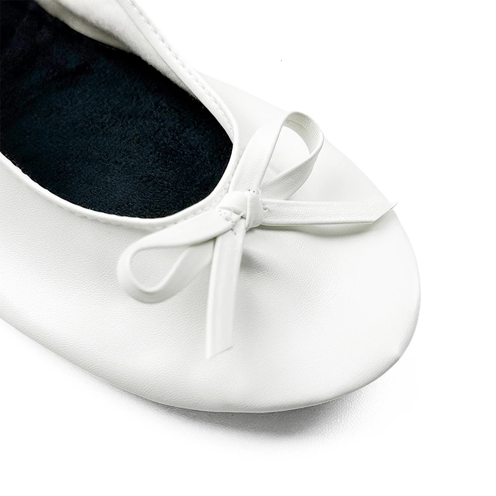 Womens Foldable Portable Ballet Flats For Indoor Use Roll Up Slippers Conveniently Packaged With Bag For Travel Wedding 250613