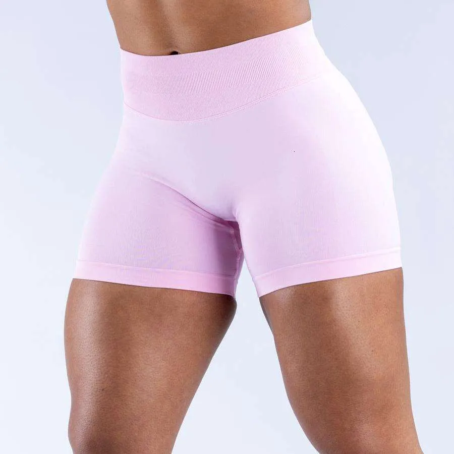 DHEssentials Womens Seamless Scrunch Butt Shorts High Waist Workout Yoga Fitness Biker Shorts