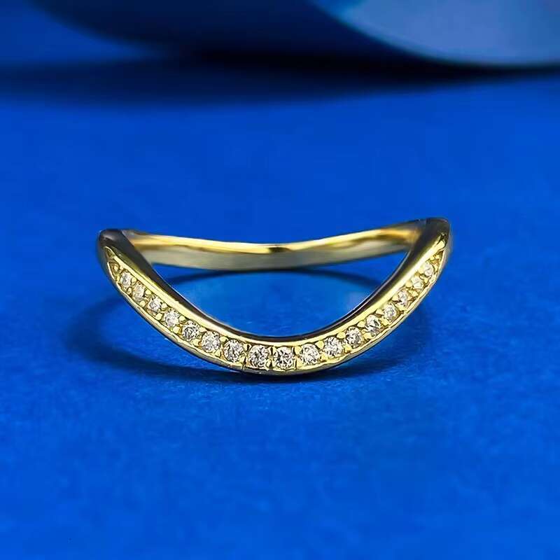 High Quality 4ct D Color Oval Cut Moissanite Diamond 925 Sterling Silver Womens Wedding Ring with 18K Gold Plating