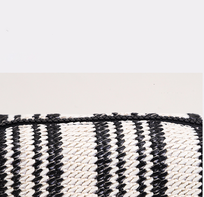 5pcs Cosmetic Bags Women Polyester Striped Ripple Printing Large Capacity Solid Travel Storge Bag