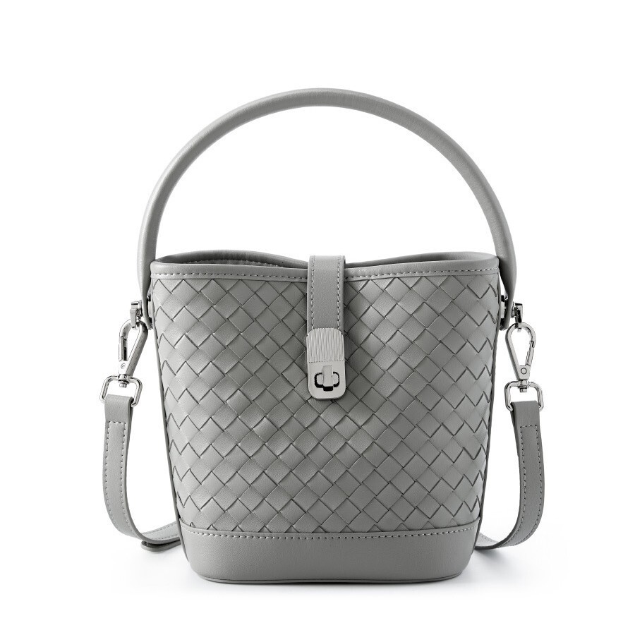 Luxury Free Shipping Top Designer Bags Layer Sheepskin Texture Commuter Women's Bag Versatile Woven Bucket Bag Single Shoulder Handbag