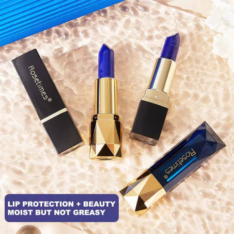 Natural Color-changing Not Easy To Fade Lipstick Long Lasting Moisturizing Temperature Color Nourish Lip Balm Make-up happy