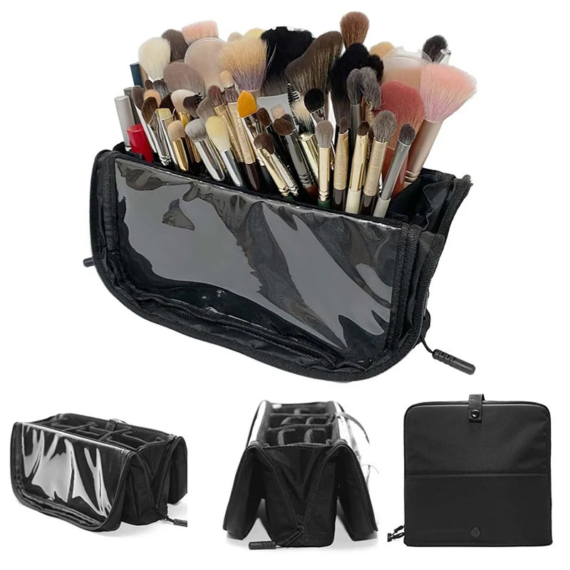 Spazzole Per Trucco In Piedi Borsa Di Stocca-image