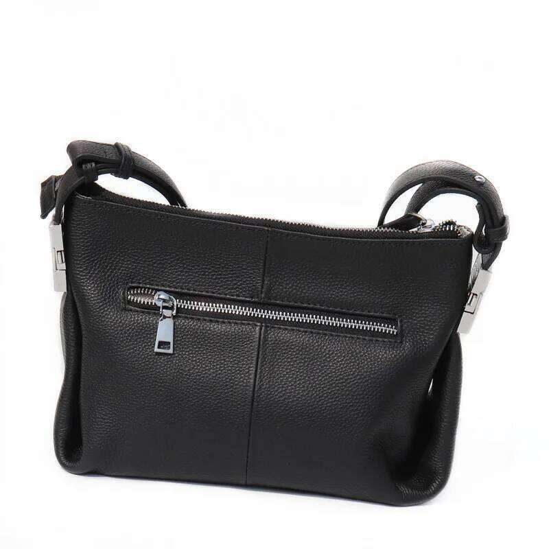 Women Genuine Leather Crossbody Fashion Solid Color Adjustable Strap Underarm Shoulder Bag Designer Handbag And Purses Trend