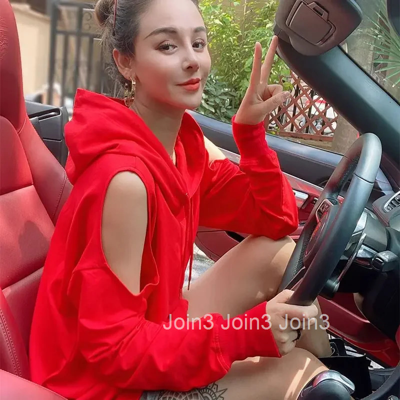 Spring and Autumn White Hoodies Red Womens Hooded Sweatshirts Korean Female Top Popular Clothes Sport Long Sleeve Fashion Kpop