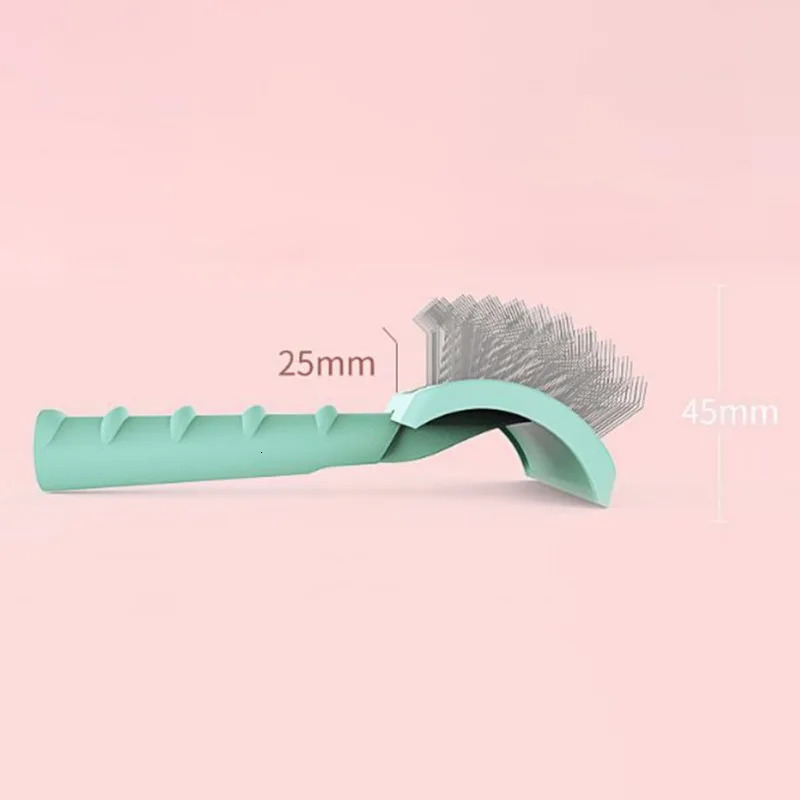 Long Pin Dog Slicker Brush Pet Brush for Long Haired Dogs Poodles Doodles Golden Doodle Brush for Grooming Removes Loose Fur 250614