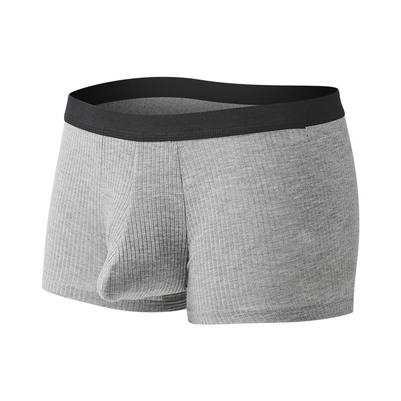 GTOPX MAN Cotton Boxers Shorts Ball Pouch Underwear Large Pockets Adult Sexy Undies 250614