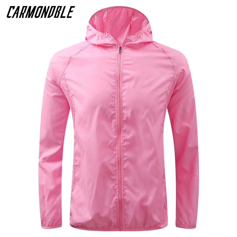 CARMONDBLE UV Protection Ultrathin Sunscreen Clothing Cycling Jacket Unisex Bicycle Sun Protection Coats MTB Long Sleeve Top 250611