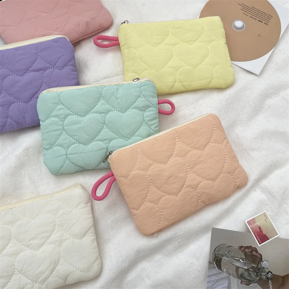 Cute Candy Color Coin Purses Small Canvas Coin Wallet Lady Girls Earphone Coin Key Money Storage Bag Zipper Pouch 250614