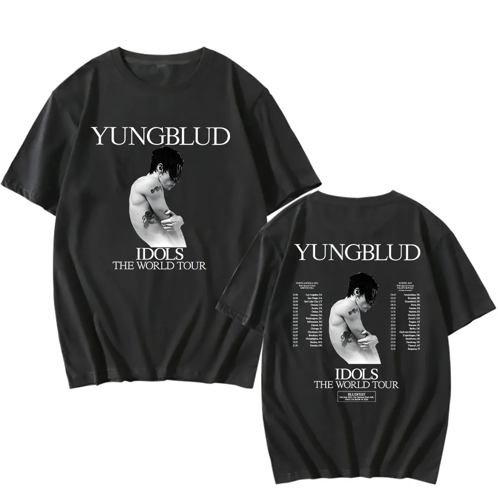 The World Tour 2025 T-shirt Cotton Short Sleeve Male Tshirts Casual Fashion Men Women T Shirt Unisex Streetwear