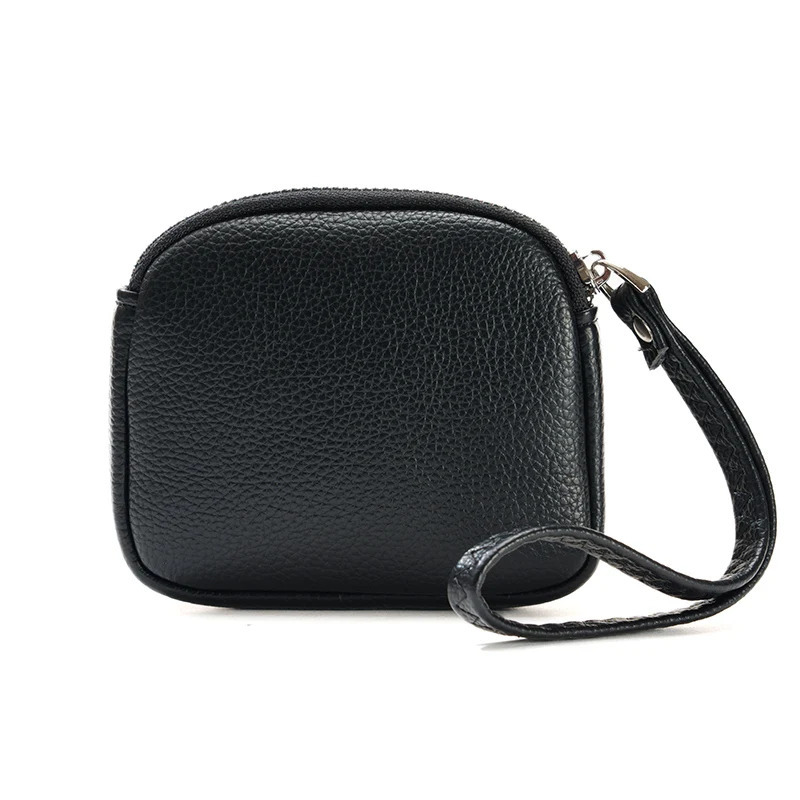 Womens Short Cute Coin Purse Short Solid Color Simple Button Decoration Fashion Wallet Bright Wrist Bag Portable S 250614