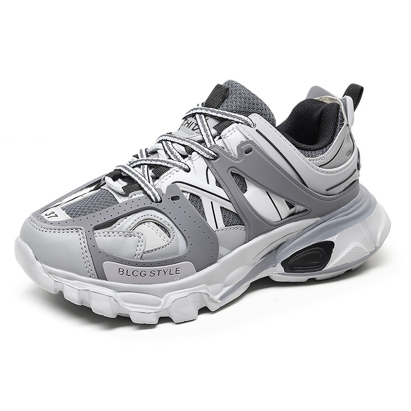 Designer Shoes Men Women Sneakers Metallic Silver Triple Black White Anthracite Smoke Grey Outdoor Sports Trainers Casual shoes Running shoes