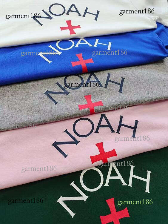 NOAH Men's T-Shirts Men Woman Clothing All-match High Street O-Neck Fashion Simple Letter Printing Casual Couple Summer 1 1 New Noah T Shirt 9f5