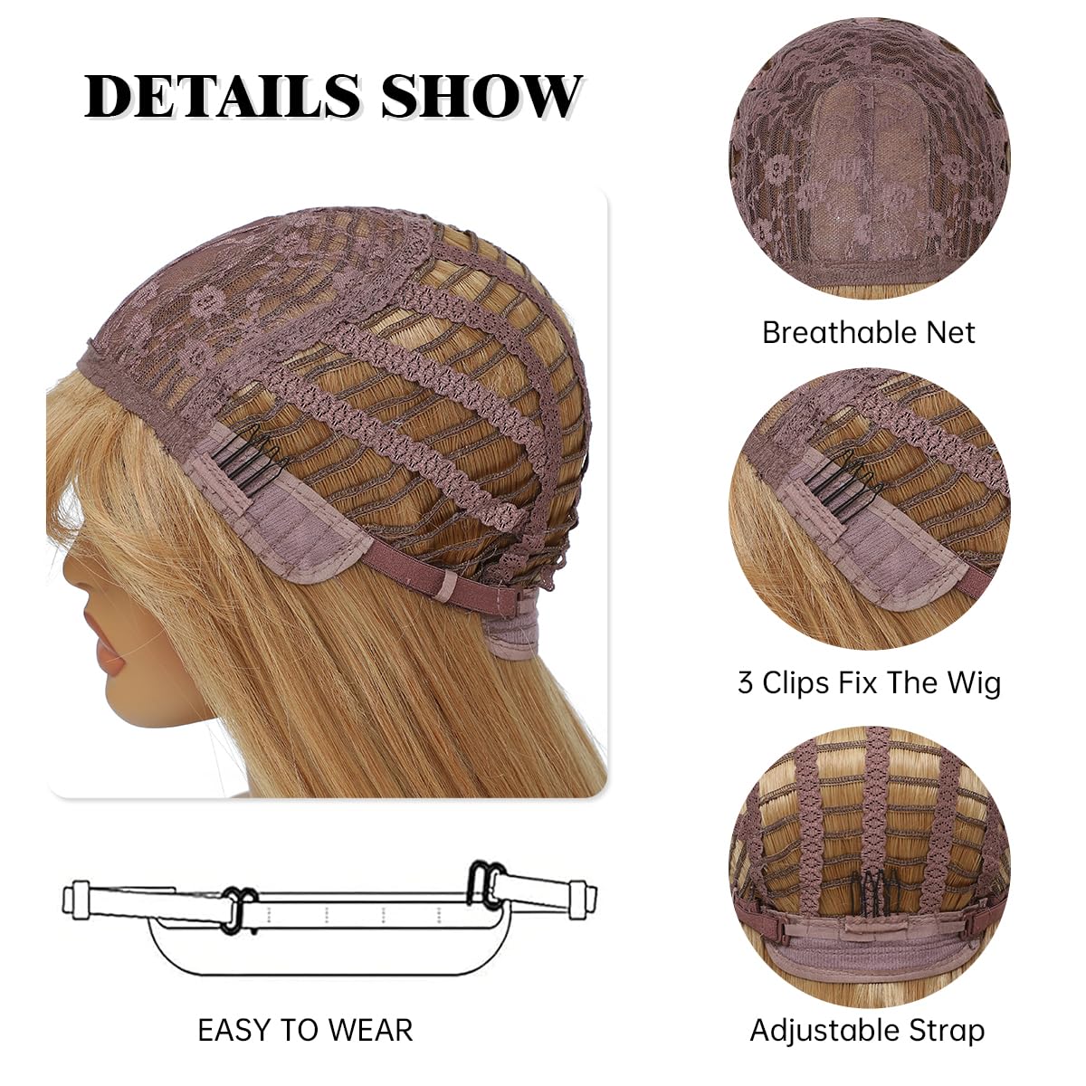 40 inch green blonde synthetic waterwave wig with bangs glue free extra long straight wigs human hair 360, perfect for ladies green party