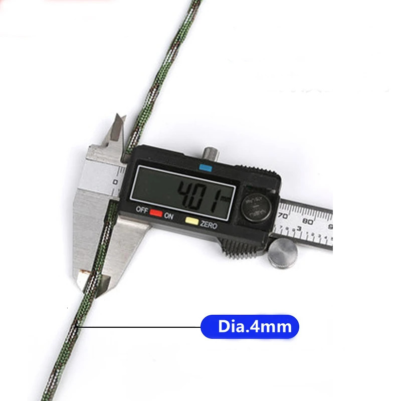 7 Core 550lb Paracord 31m Dia4mm Survival Parachute Rope Tent Accessories For DIY Making Lanyard Bracelet Dog Collar Idea Gift 250611