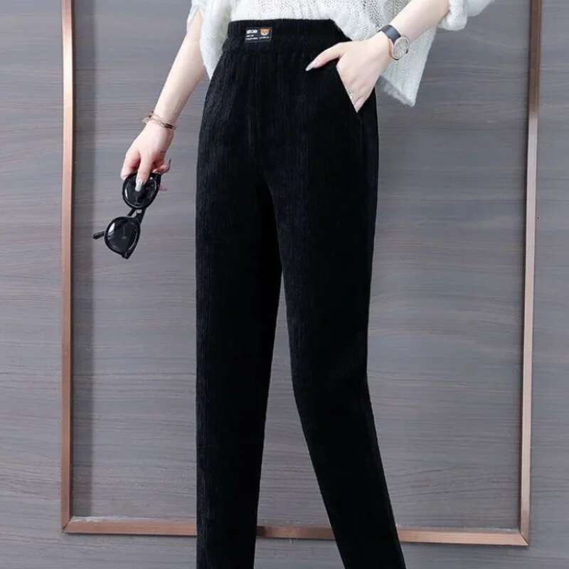 Slacks Female Trousers Korean Fashion Womens Pants Straight Leg Harajuku High Quality G Xxl Casual One Size Outfits Autumn 90s
