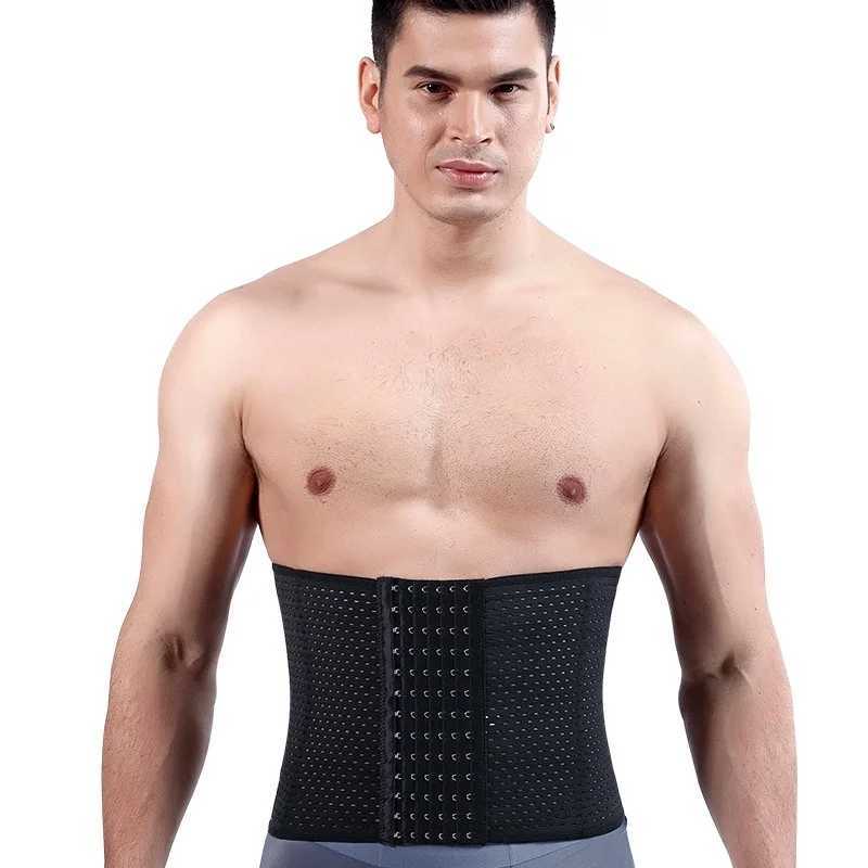 Mens Tightening Reducing Beer Belly Shaping Fitness Waist Protection Belt Sports Belt W250616