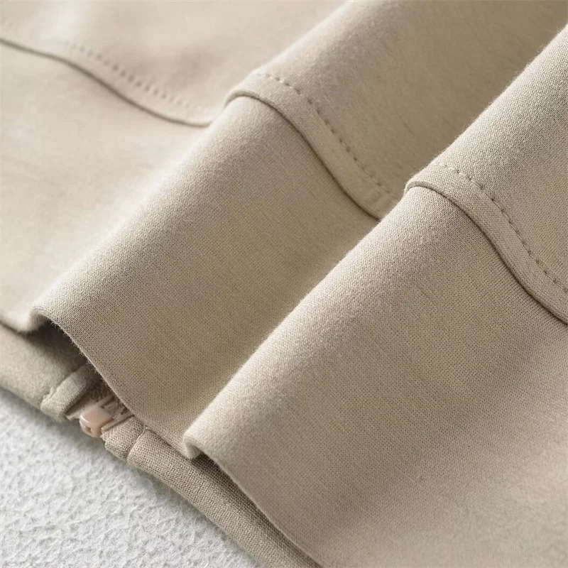 KEYANKETIAN Womens Backless Sleeveless Hoodies Y2K Spicy Girl Kangaroo pocket Zipper Slim Sheath Crop Top Sweatshirts 250612