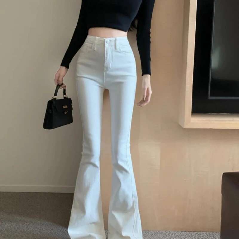 Womens Jeans Wide Leg High Waist Female Cowboy Pants Vintage Baggy Trend 2025 2000s Y2k Streetwear South Korea 90s Emo Trousers
