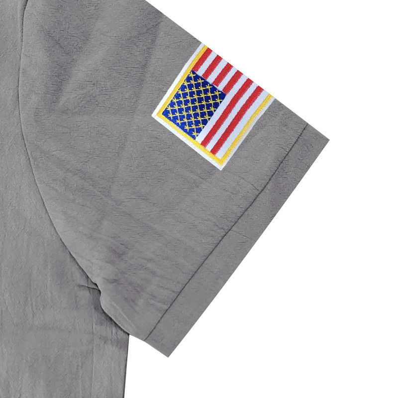 Fashion t shirt mens designer polo Breathable linen heavy-duty embroidered lapel loose POLO shirt with short sleeves European code: S-3XL