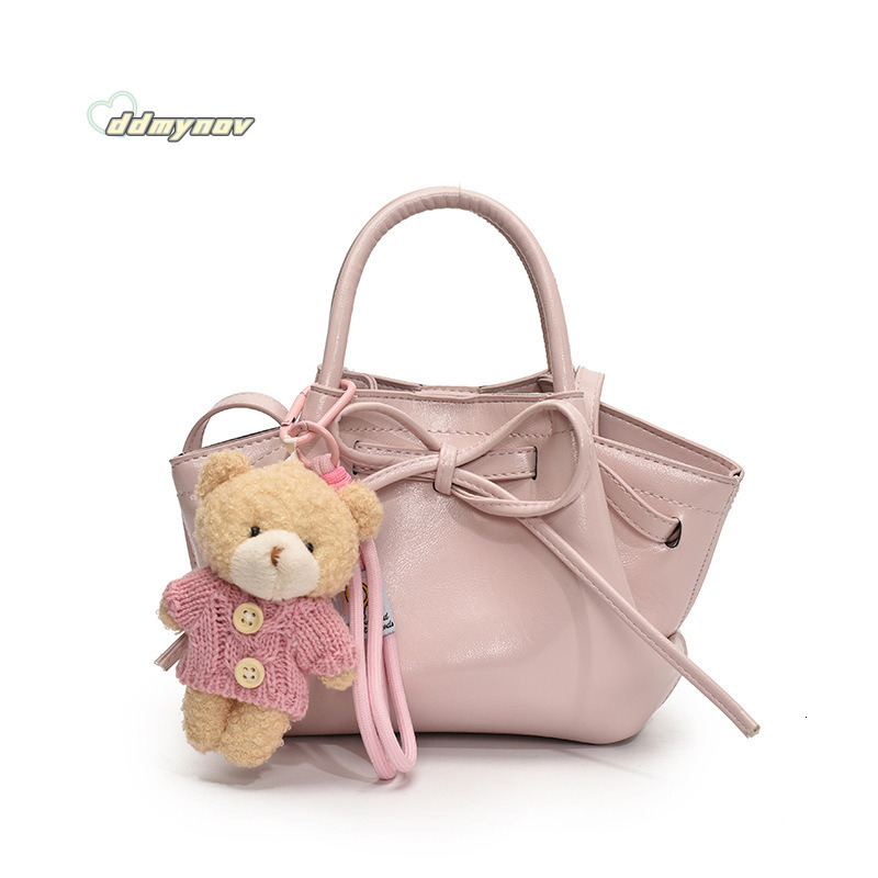 Handheld Trendy Niche Bucket 2025 New Fashion Korean Style Shoulder High-end Versatile Crossbody Bag for Women ddmynov