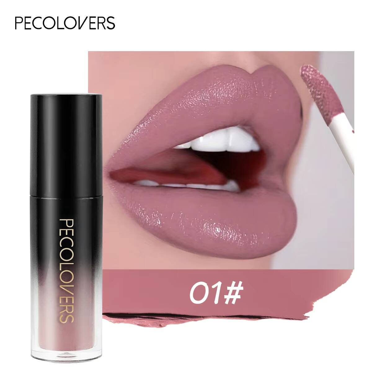 Sexy Red Gloss Velvet Long Lasting Lipstick Makeup Waterproof Non-stick Cup Tint Nude Liquid Lip Stick happy