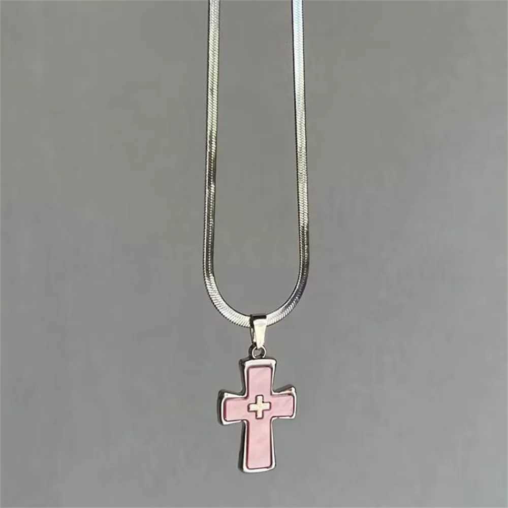 New Arrival Y2K Cross Necklace With Ins Style Dark Gothic Punk Style Niche Design Unique And Spicy Style V250616