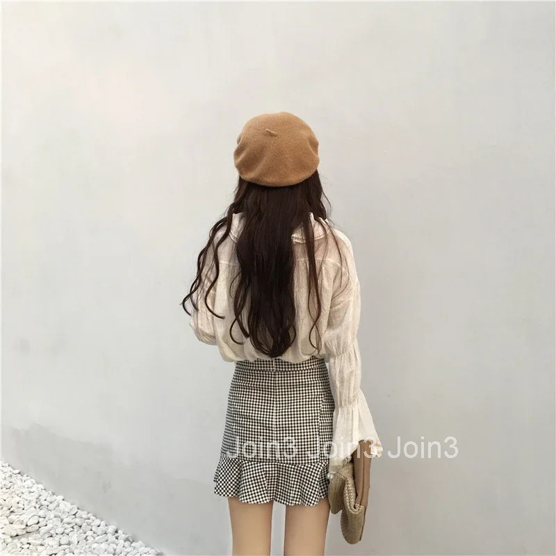 Midi High Waist Female Skirts A Line Womens Skirt Vintage Premium Clothing Sales New In Streetwear Summer 2025 Trend Casual V