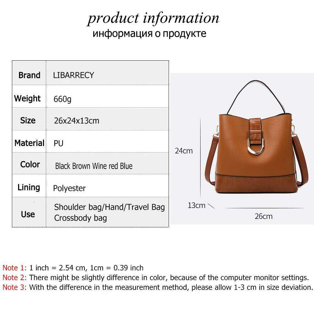 New Solid Color Women Composite Bags Multifunctional High Quality Leather Handbag Fashion Ladies Shoulder Crossbody Bag