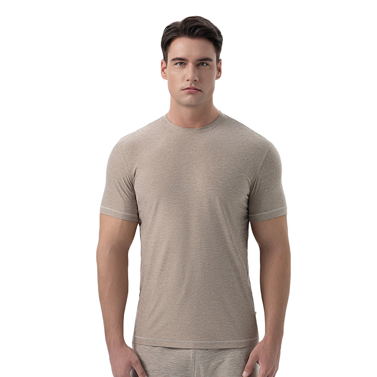 Men's Comfortable Breathable Short Sleeve Sportswear for Casual Wear