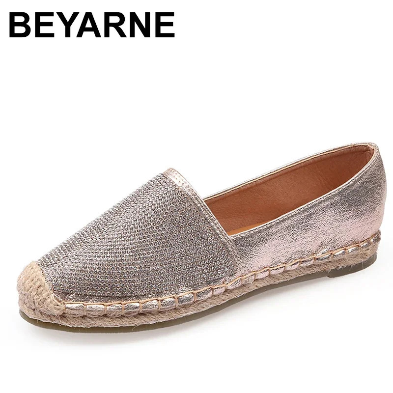 Fisherman Shoes Women Flats Casual Round Toe Spring Lazy Loafers Bling Woman Single Sneakers Summer Shoes Female Flats 250613