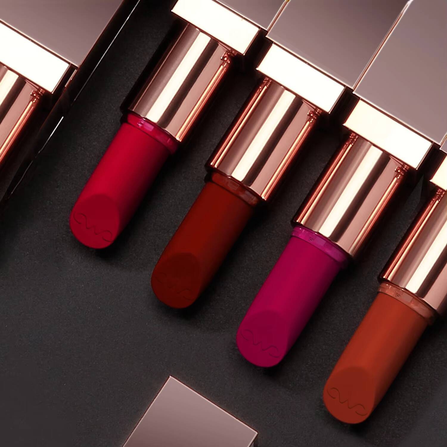 CHARMACY Matte Luxury Velvet Lipstick Waterproof Long-lasting High Quality Korean Lipsticks Lips for Women Makeup Cosmetic happy