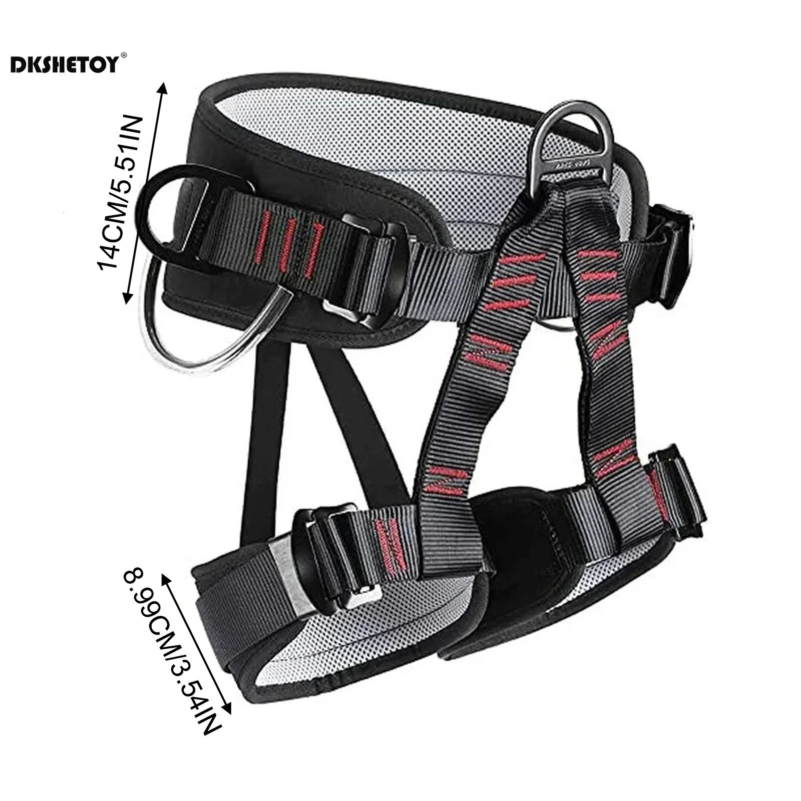 Professional safety belt harness Aerial Work Safety Harness Lanyard on Back half seat Highaltitude Rock Climbing Construction 250611