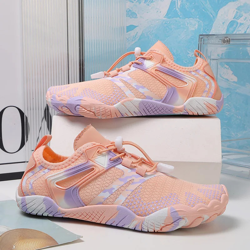 Anti-Slip Quick Dry Aqua Shoes Creek Tracing Water Shoes Outdoor Beach Breathable Creek Tracing Water Shoes Barefoot Shoes 250609