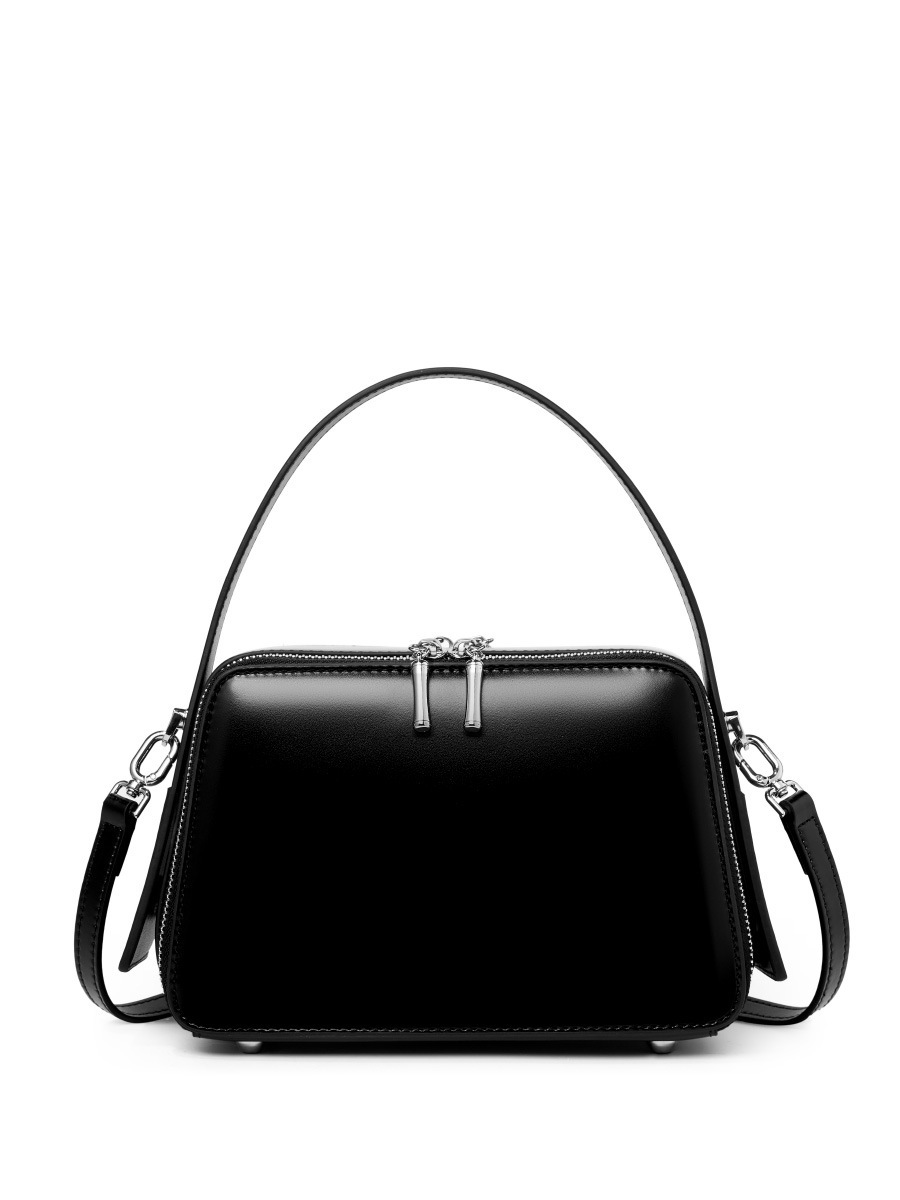 Free Shipping Commuting Genuine Leather Small Square Bag Versatile Handbag Luxury For Women Designer Bags New Niche Shoulder Crossbody Bag