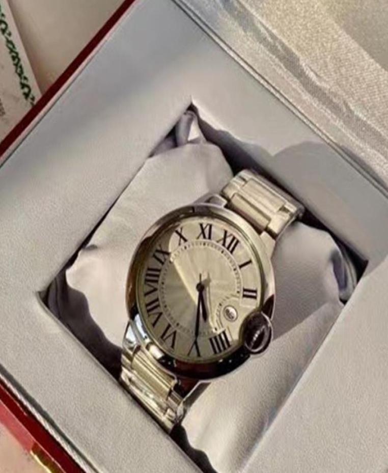 2022 Top 42mm Mens 33mm Ladies Blue Balloon Watch Chronograph Quartz Sports High Quality Luxury Watch8993670