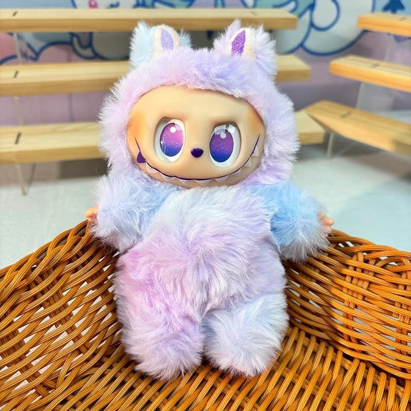 Cute Plush Keychain Animal Plush Keychains Charms Fun Glue Ear La Bu Style Stuffed Animal Keyrings for Couples L2509288SPB