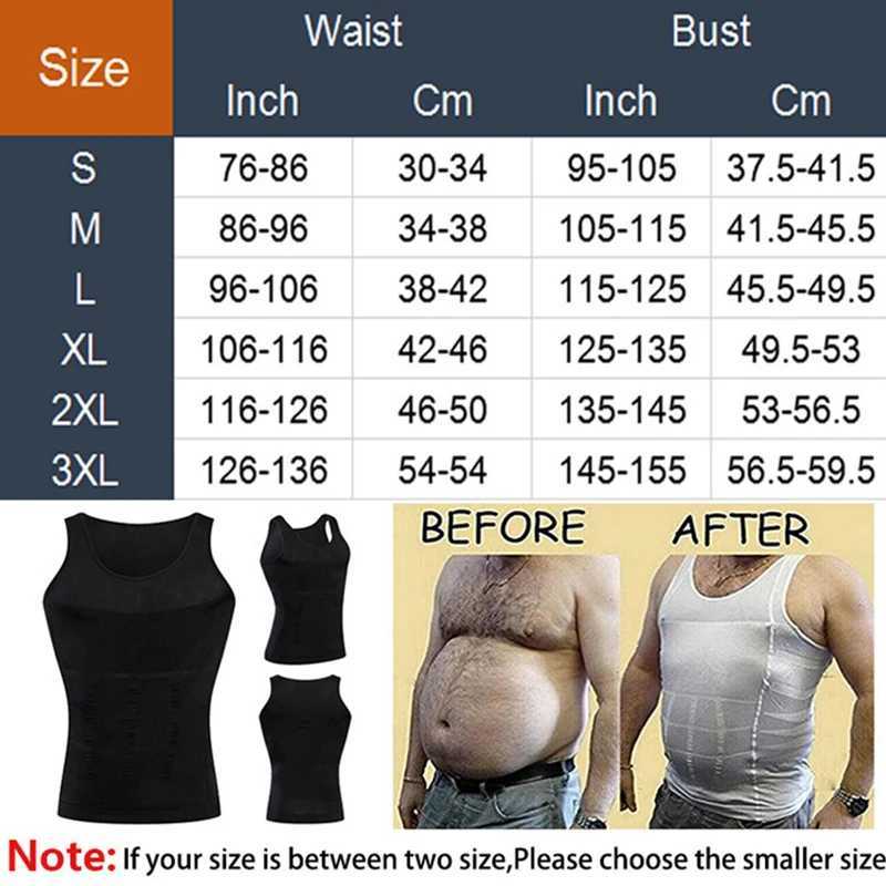 Mens Shapewear Slimming Body Corset Vest Shirt Compression Abdomen Tummy Belly Control Slim Waist Cincher Underwear Sports Vest W250616