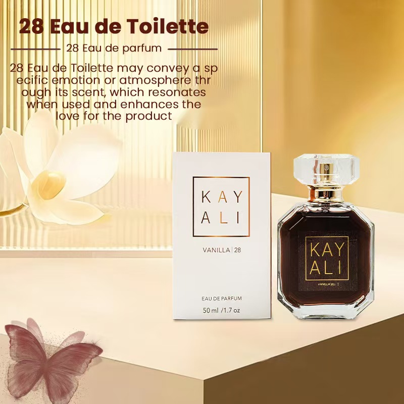 Kayali Vanilla 28 Perfume 100ml Eau De Parfum Men Woman Fragrance 3.4oz Long Lasting Smell Designer Brand EDP Man Women Neutral Cologne Spray