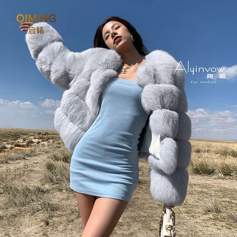 Winter Faux Coat Women Imitation Jacket Thick Warm Ladies Fur Jackets Fashion Fuzzy Plush Coats