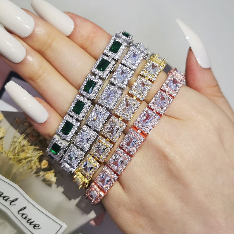 Elegant Womens 18k Gold Plate Jewelry: Fully Encrusted with Real Diamonds & Genuine Zircons