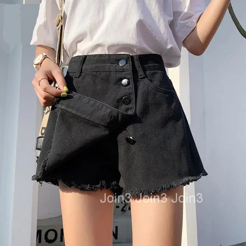 Womens Shorts Wide Short Pants for Women To Wear Baggy Culotte Skirt Office Work Denim Loose Jeans Classic Youthful Elasticty XL