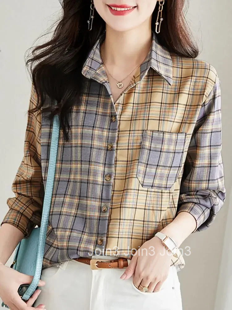 Full Long Sleeve Shirts Blouses for Women Summer Chiffon Woman Top Youthful Clothes Sale of Elegant Vintage Luxury Youth M Xl