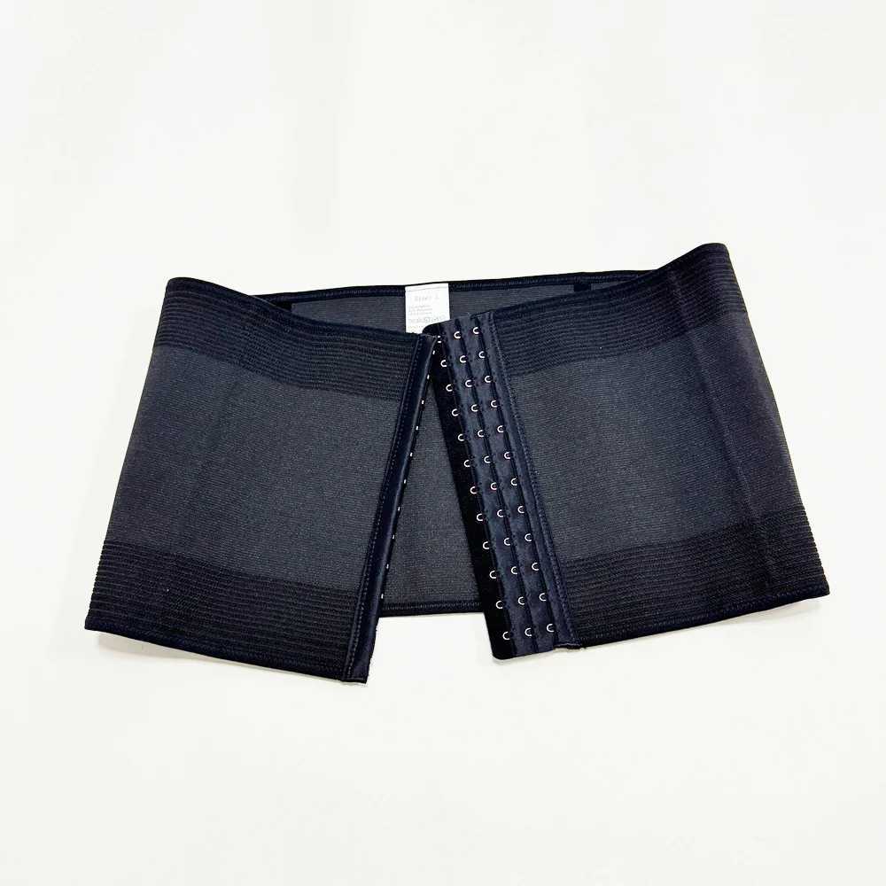 Men Tummy Control Waist Trainer Belt Shapewear Fitness Corset Body Shaper Thigh Breathable Cincher 3 Row Buckles W250616