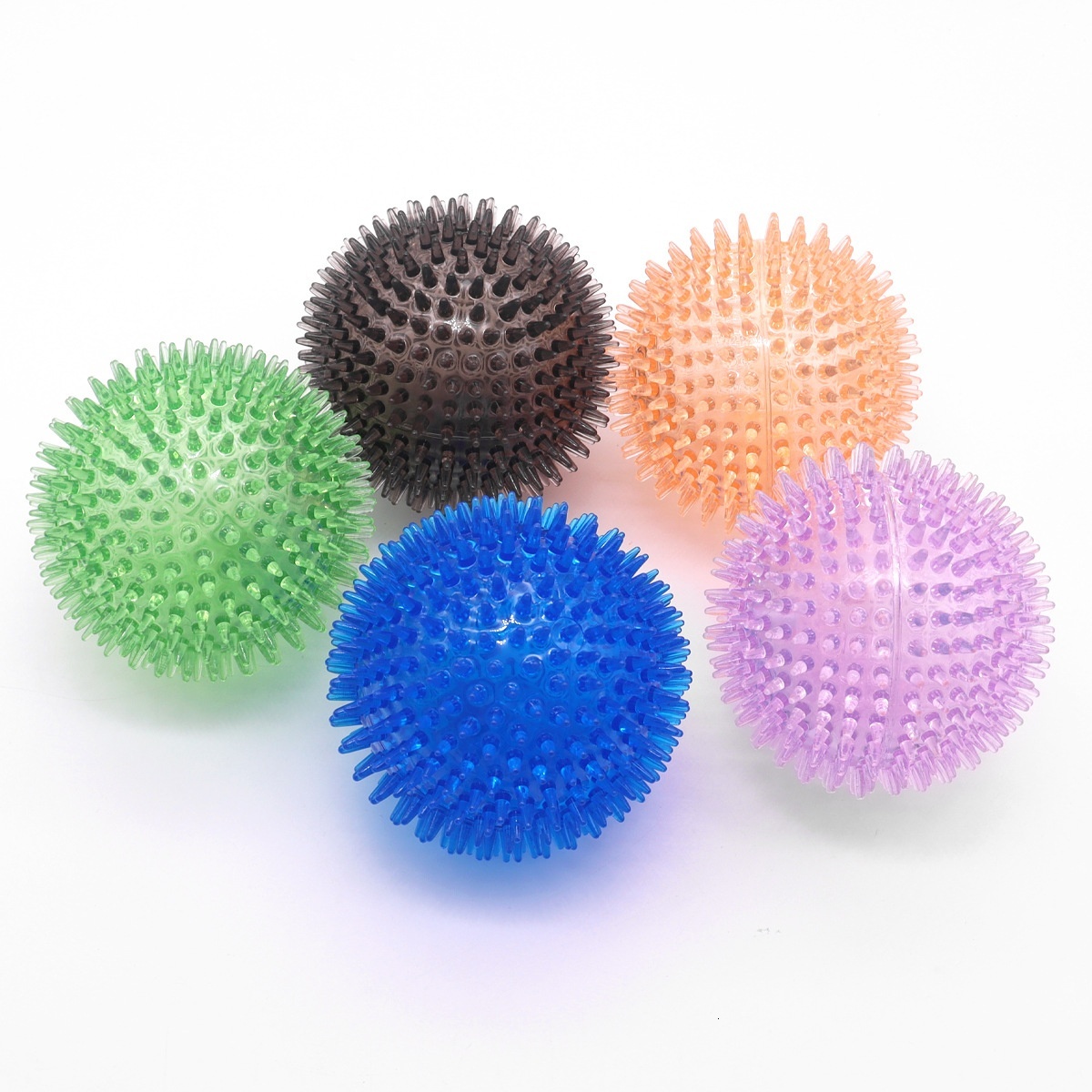 Dog Toy Durable Chewable TPR Pet Indestructible Toy Self-Entertainment Sound Dog Ball Supplies